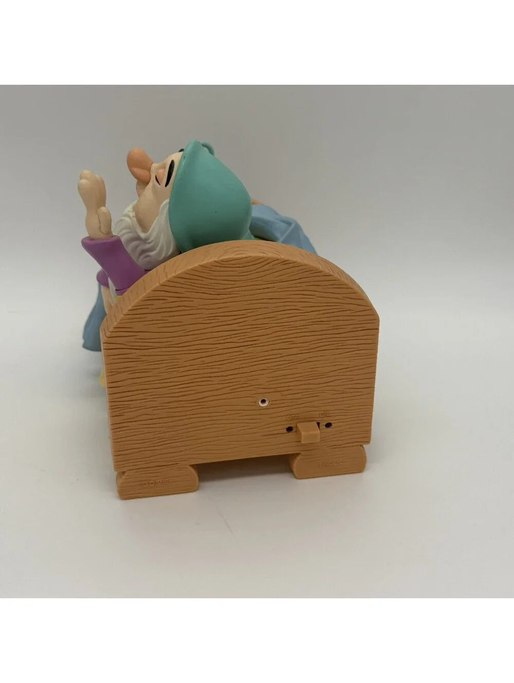 Vintage Disney 1993 THE SLEEPY CLOCK Animated Alarm Clock by Linden